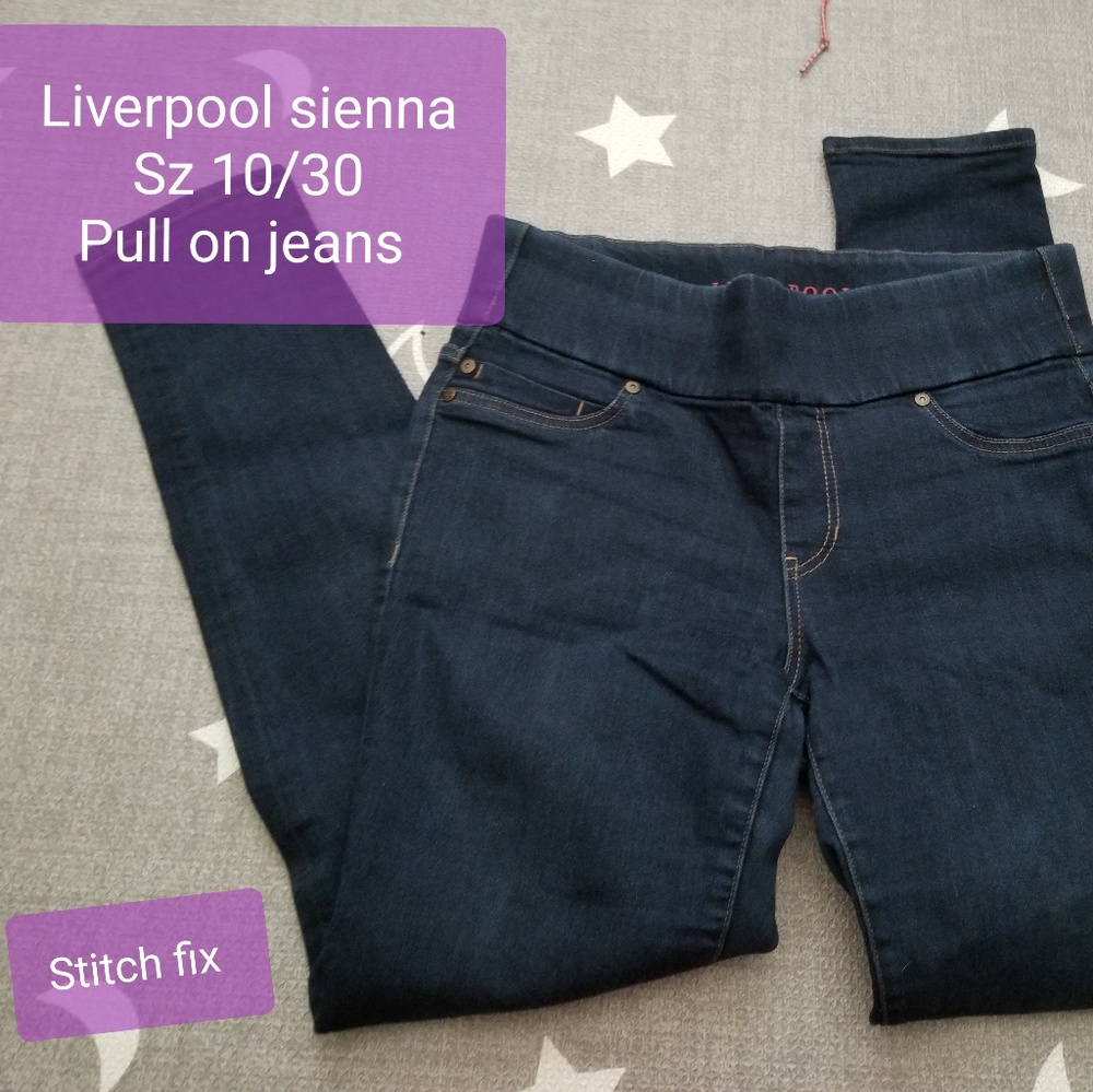Liverpool Sienna pull on jeans